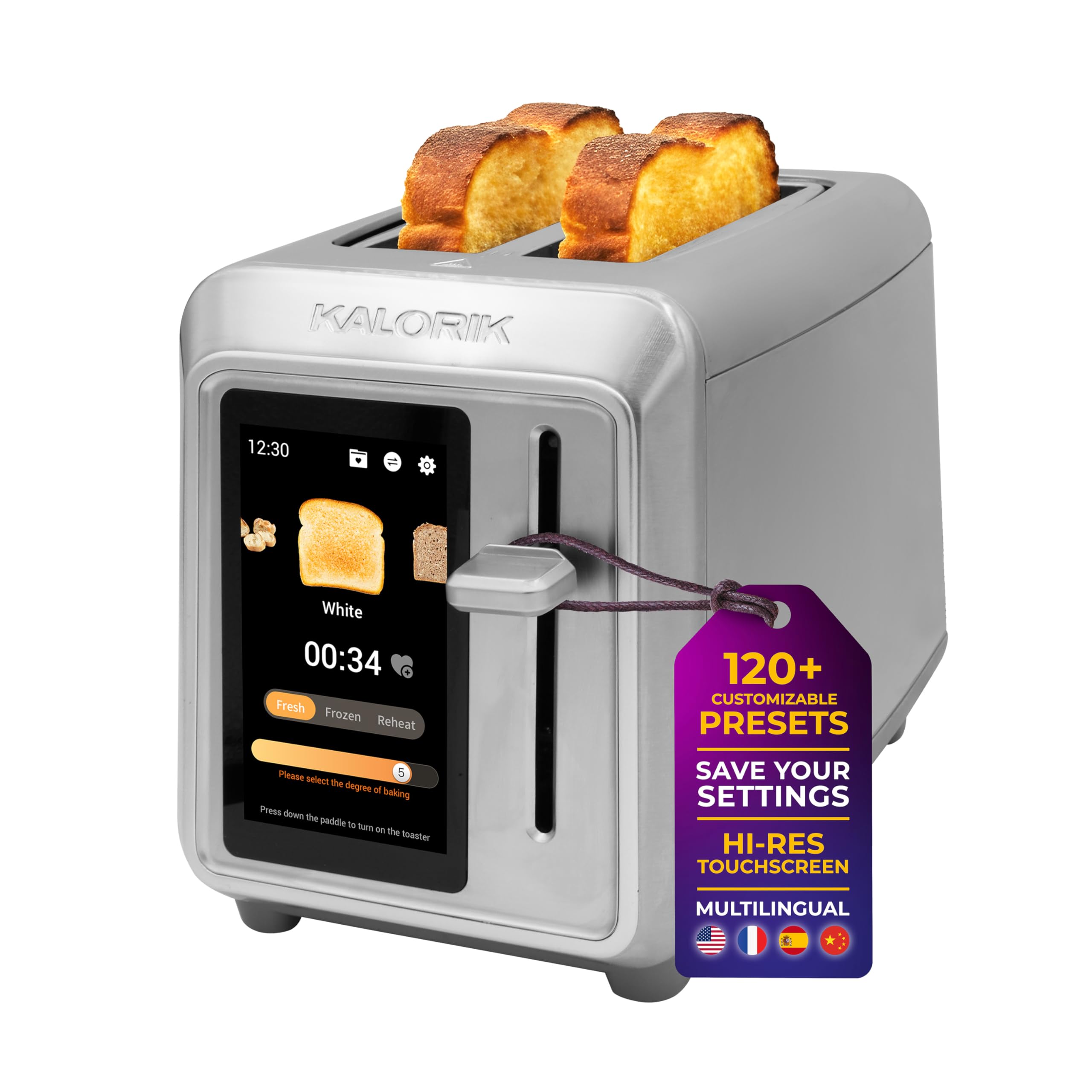 Kalorik Vivid Touch Toaster