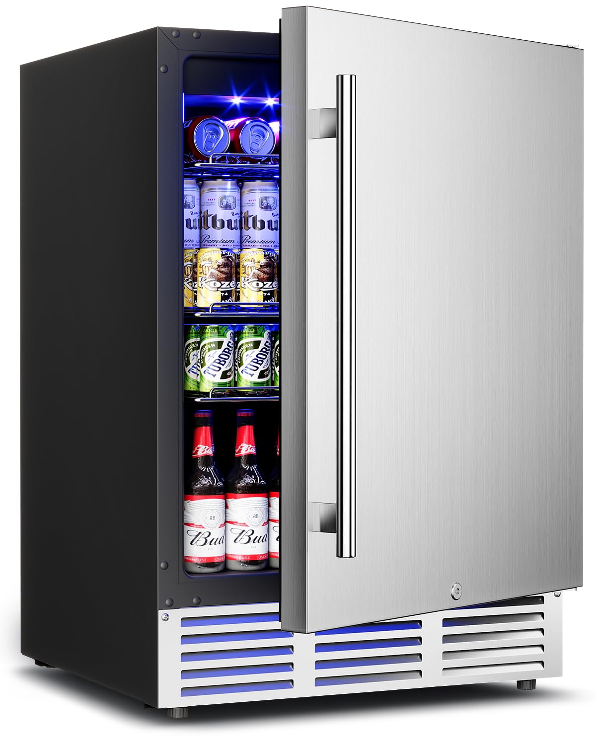 Compact Under-Counter Beverage Cooler