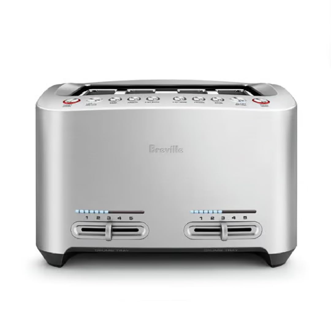 Breville BTA840XL Die-Cast 4-Slice Smart Toaster