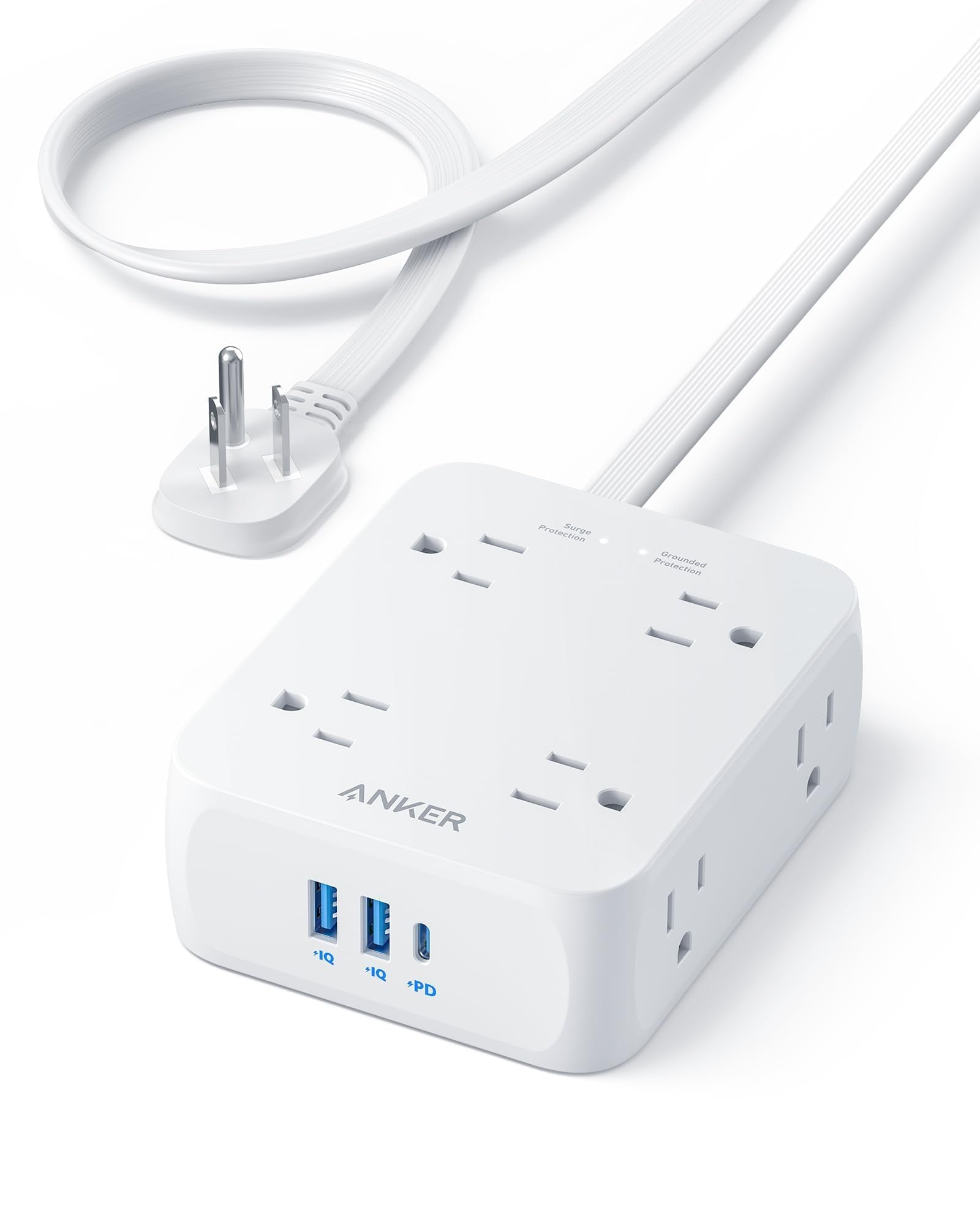 Anker Flat Plug Surge Protector