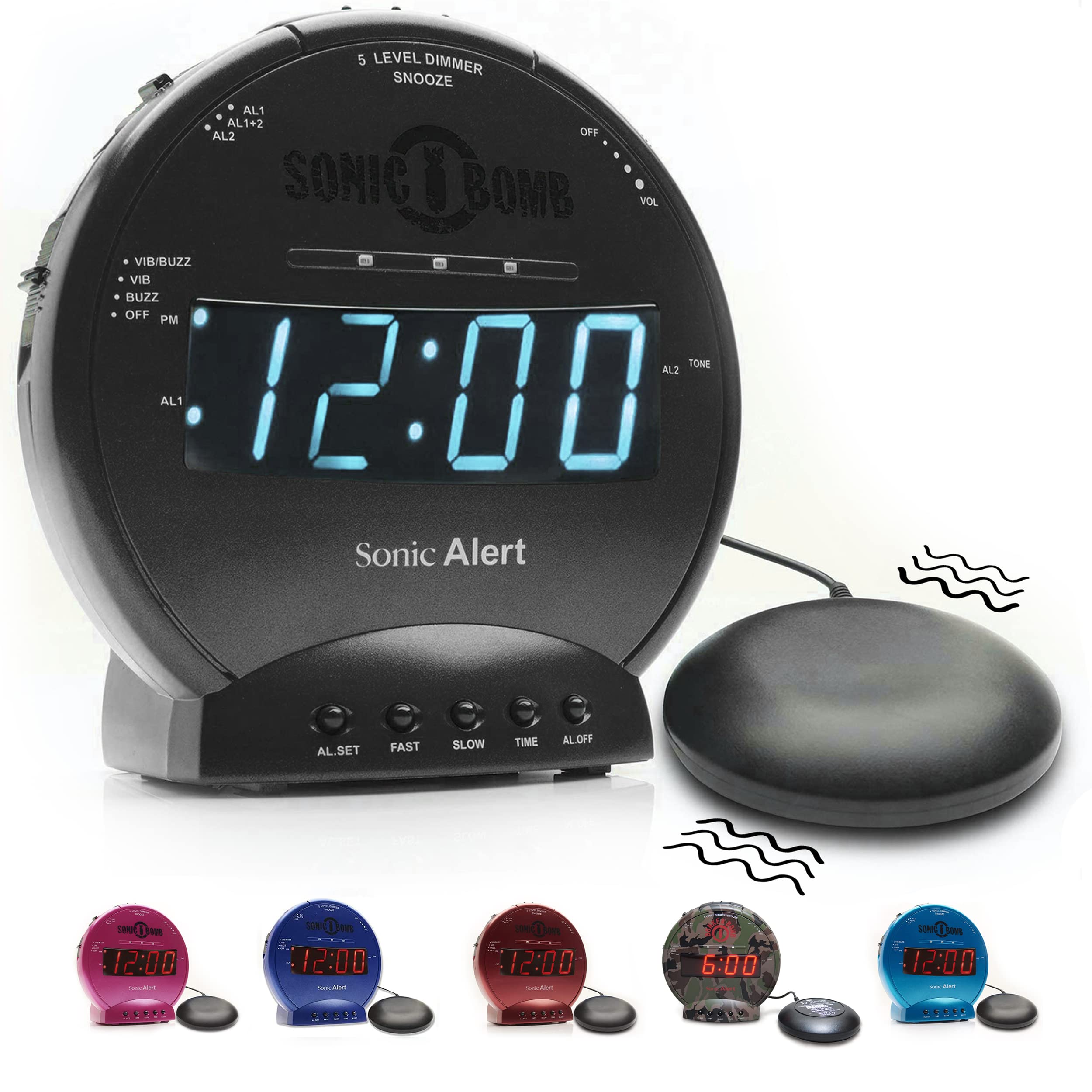 Sonic Alert Sonic Bomb Alarm Clock