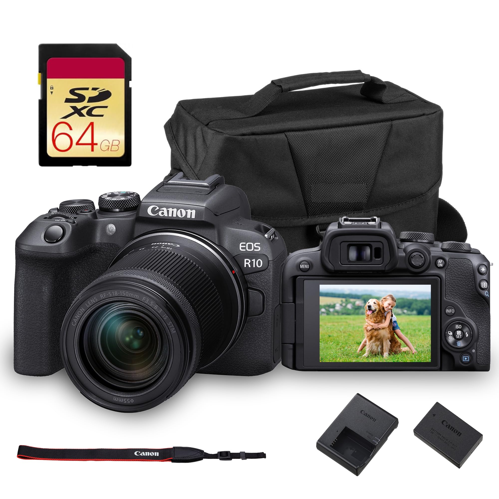 Canon EOS R10 with RF-S 18-150mm