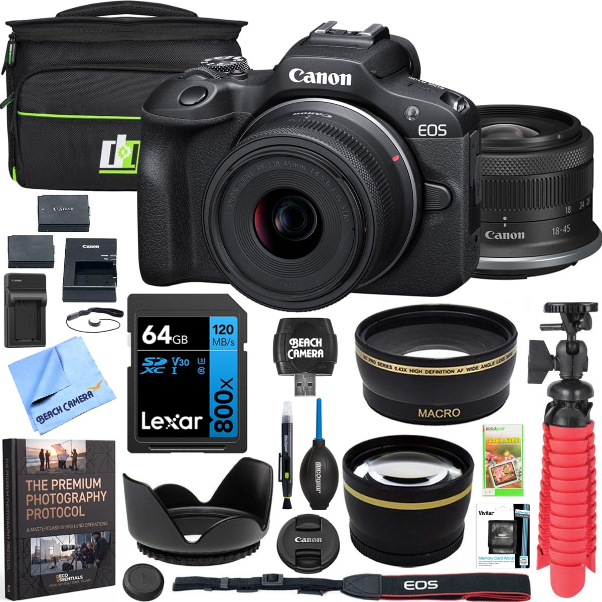 Canon EOS R100 with RF-S 18-45mm