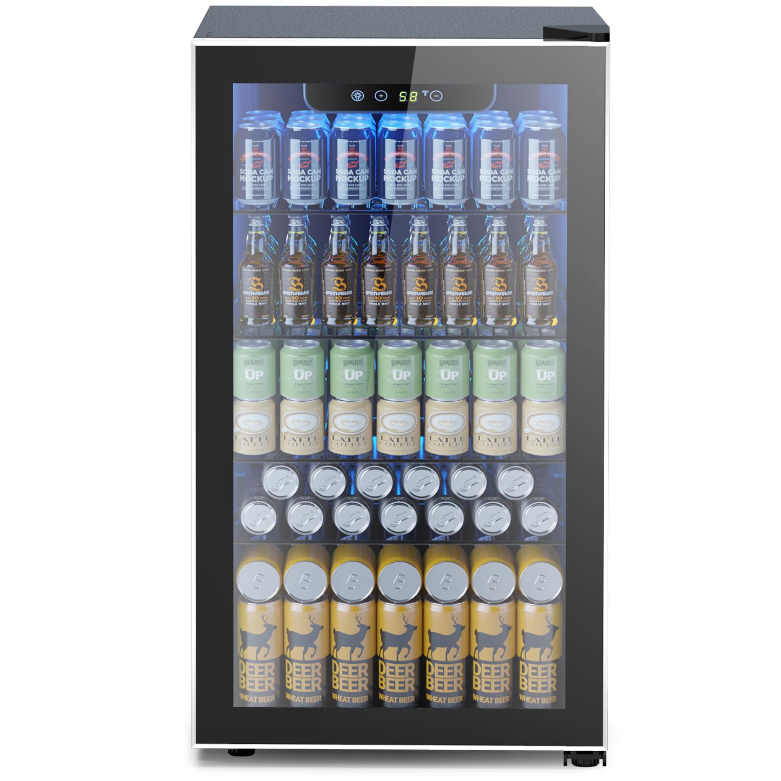 130-Can Beverage Refrigerator
