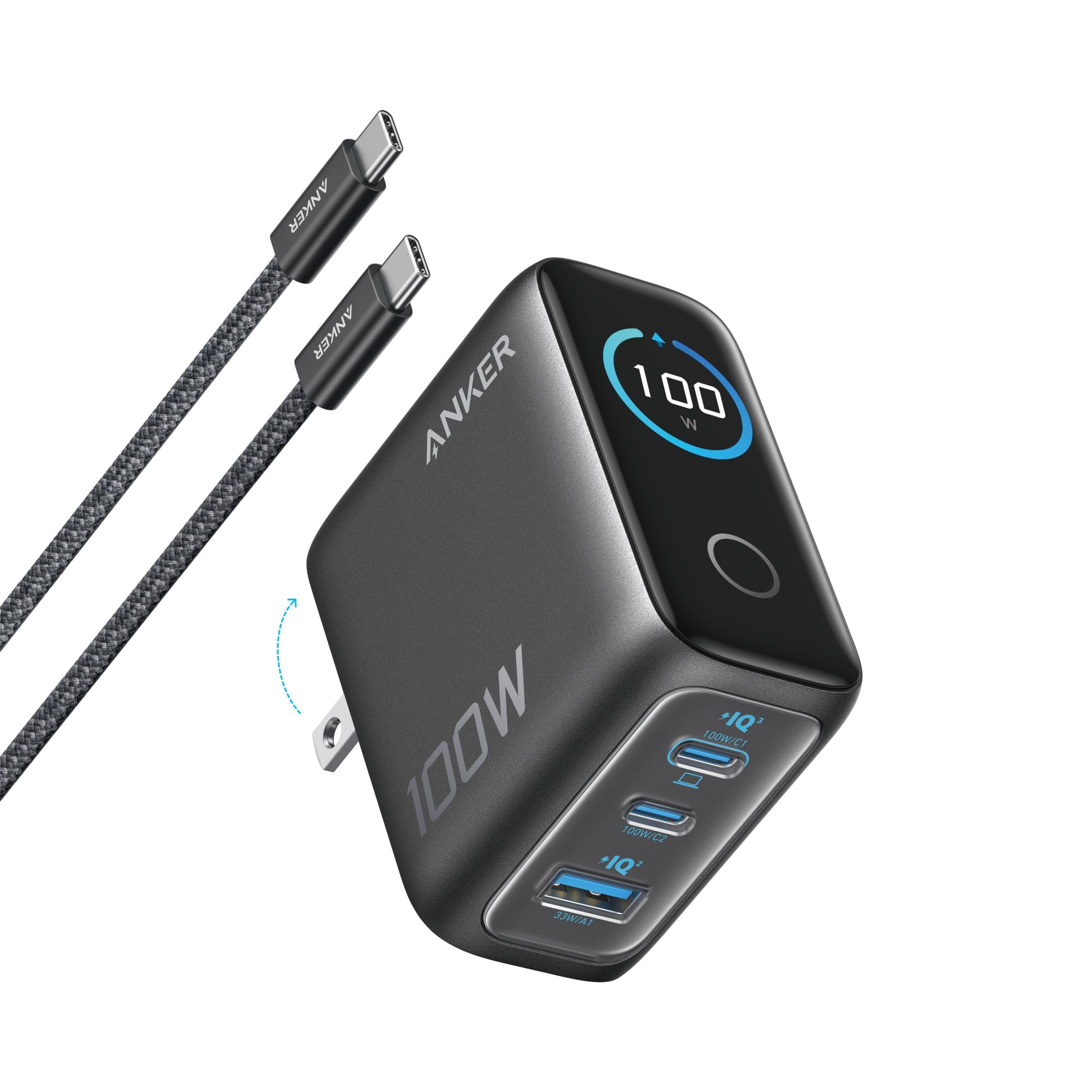 Anker Charger 100W Smart Display