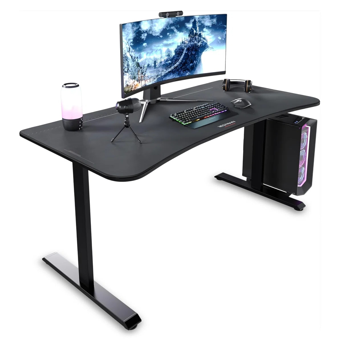 RESPAWN Gaming Desk with Cable Management