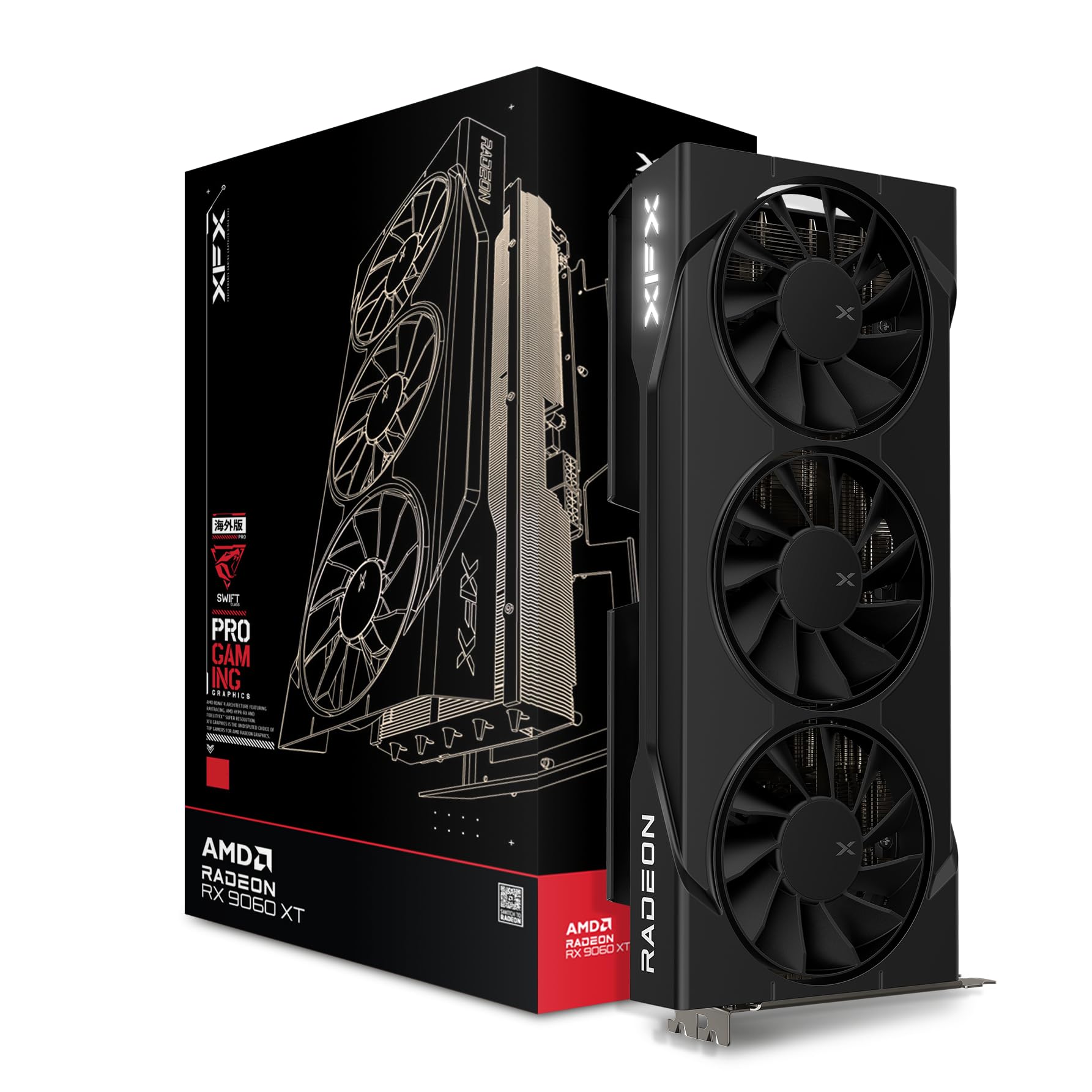 XFX Swift Radeon RX 9060 XT OC 8GB