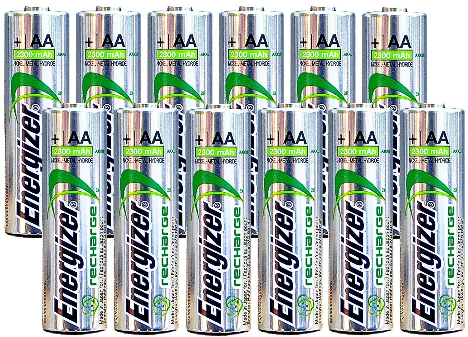 Energizer Recharge AA 2300 mAh