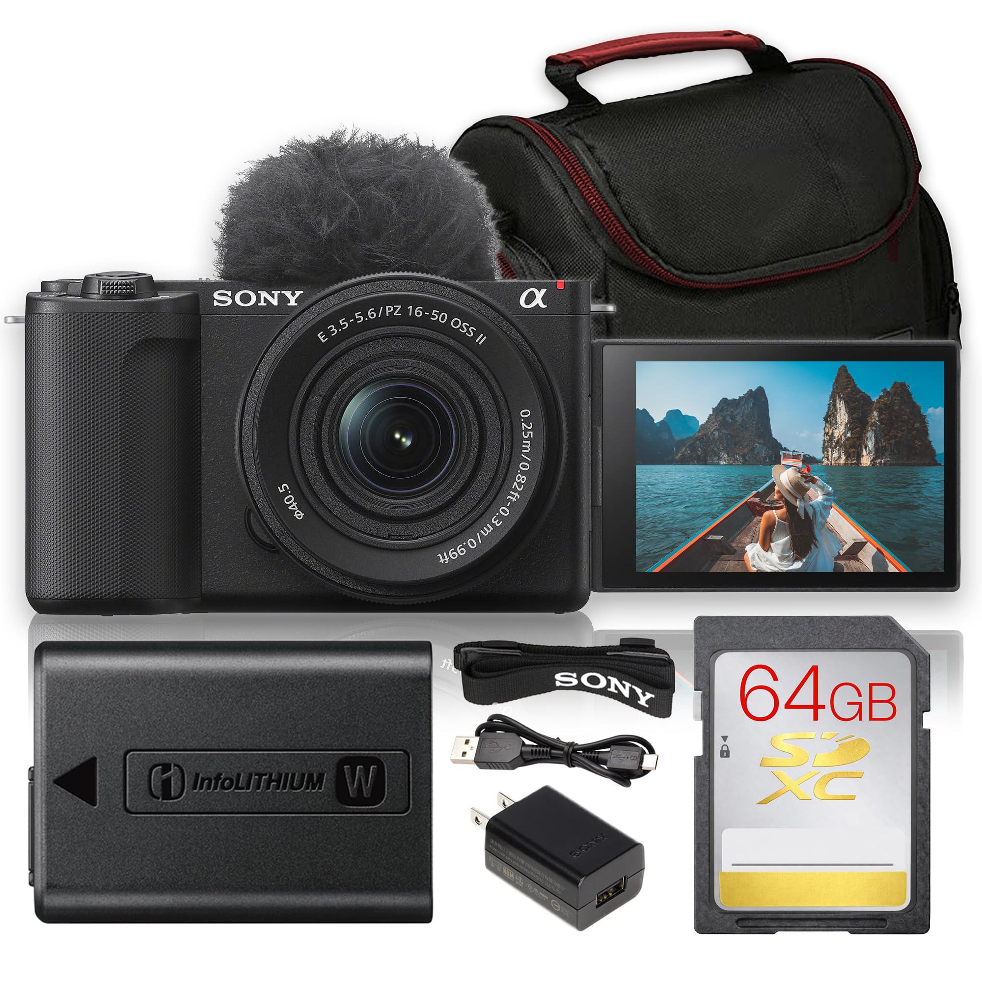 Sony ZV-E10 II with 16-50mm