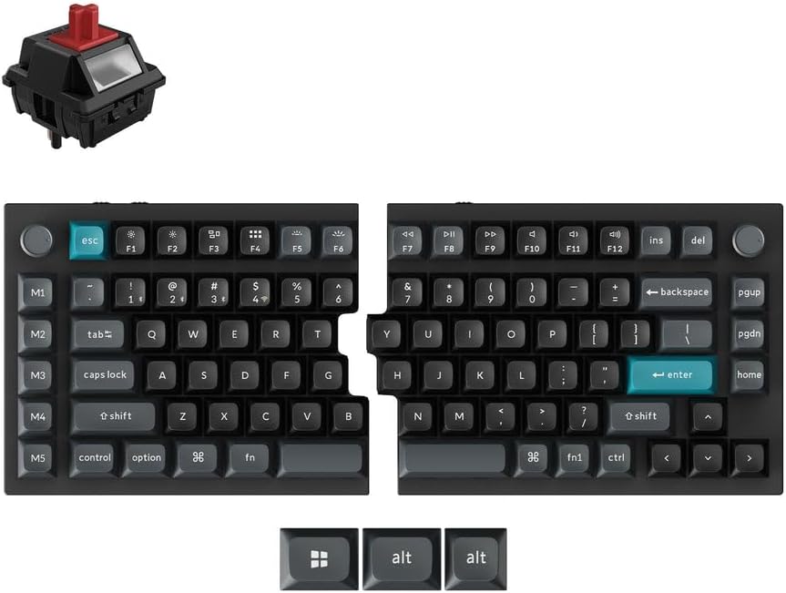 Keychron Q11 Ultra 8K split mechanical keyboard