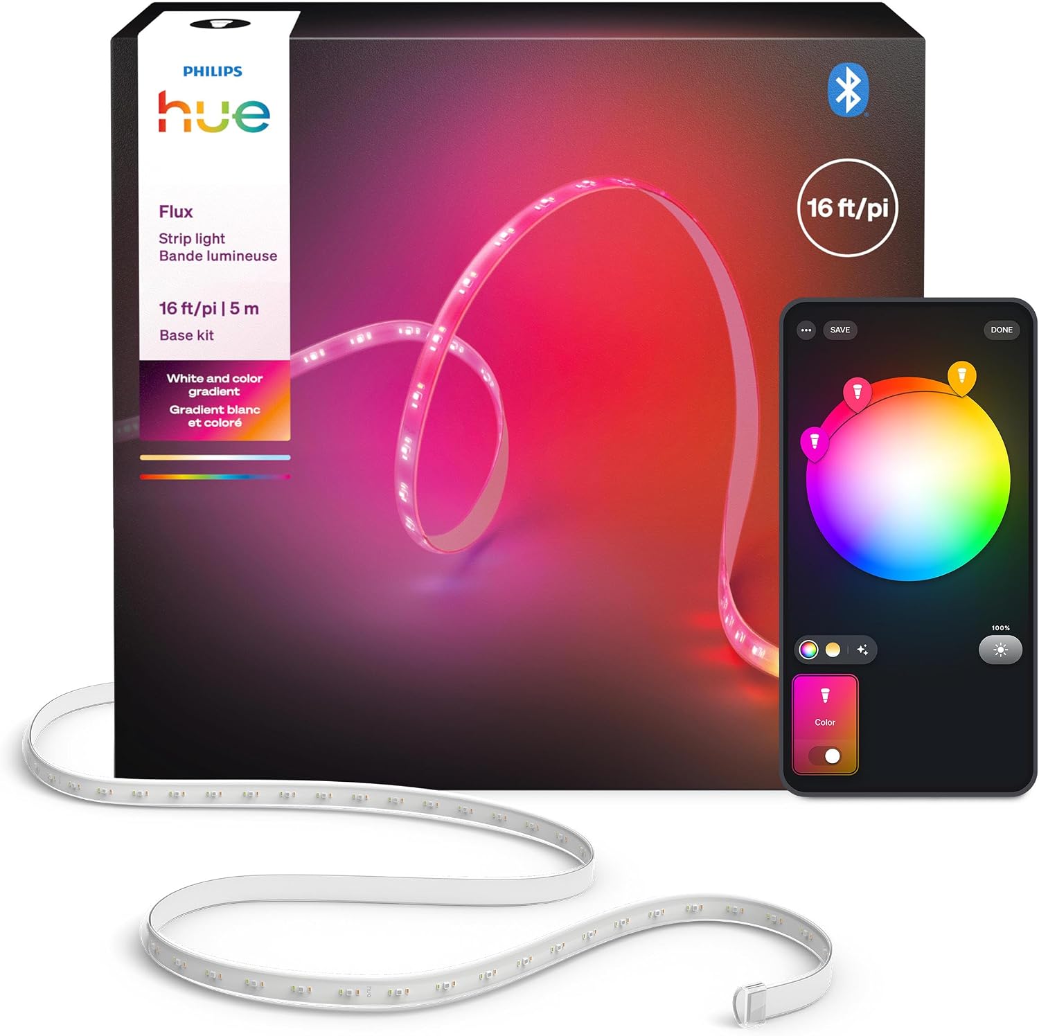 Philips Hue Flux Strip Light 16ft