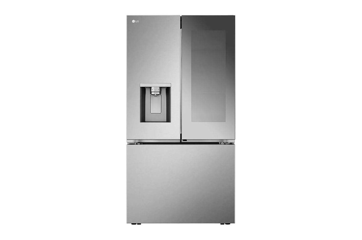 LG LRYKC2606S Mirror InstaView refrigerator