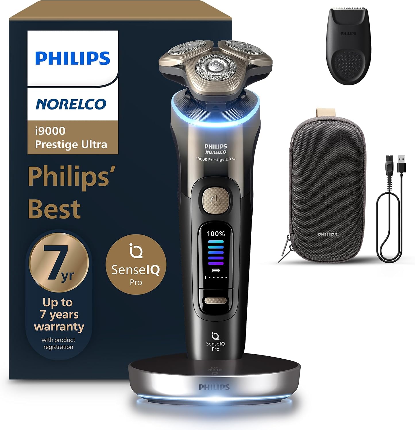 Philips Norelco i9000 Prestige Ultra electric shaver