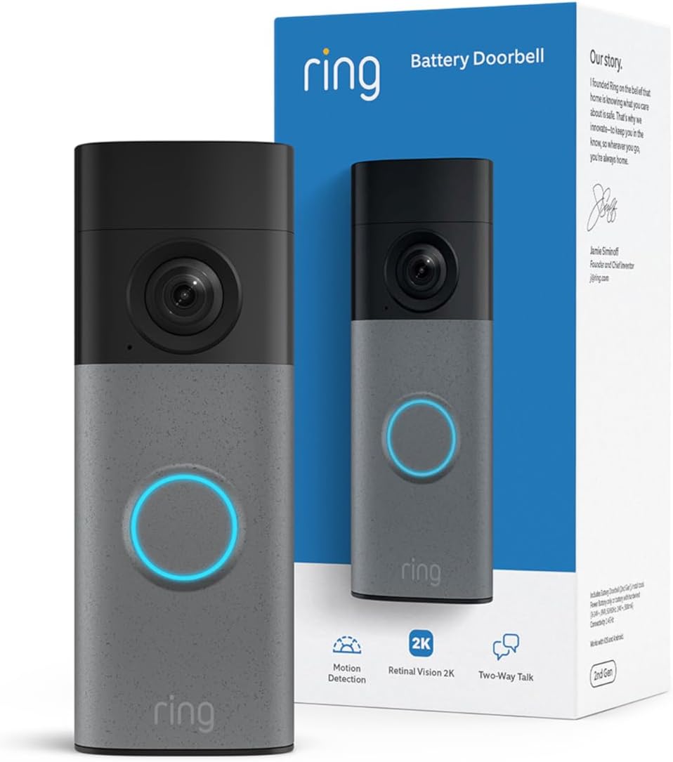 Ring Battery Doorbell 2K