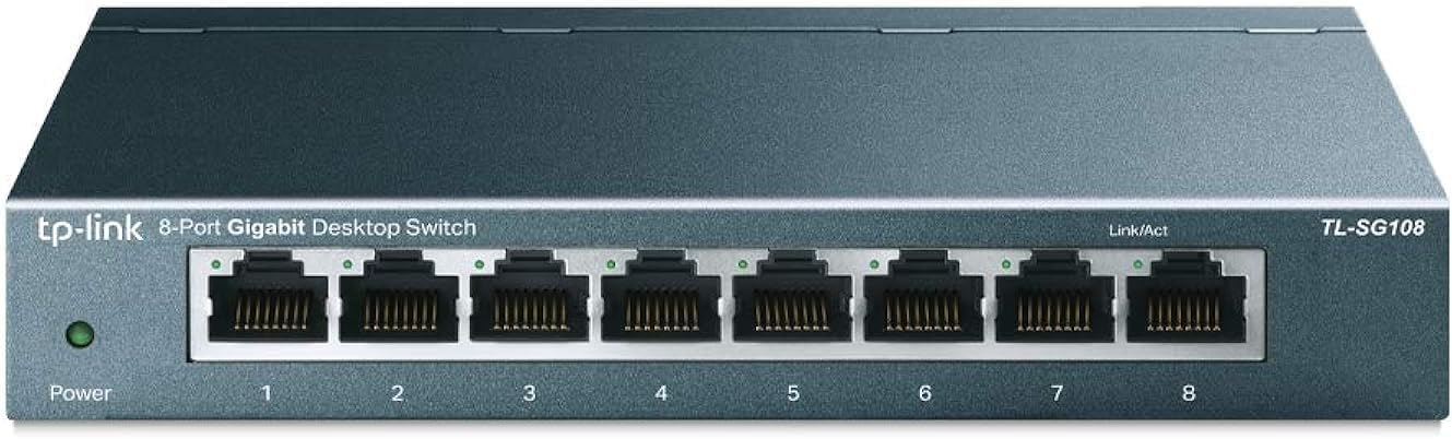 TP-Link TL-SG108 8-Port Gigabit