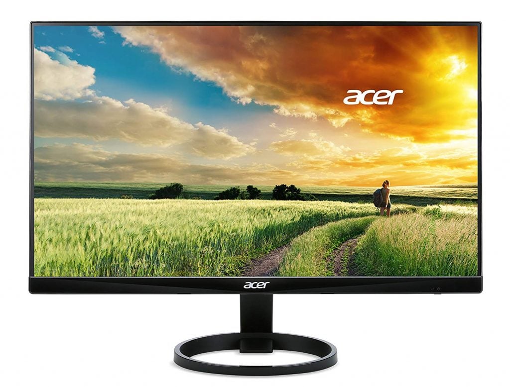 Monitor de pantalla ancha IPS de Acer