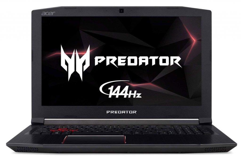 Laptop para juegos con retroiluminación LED Acer Predator