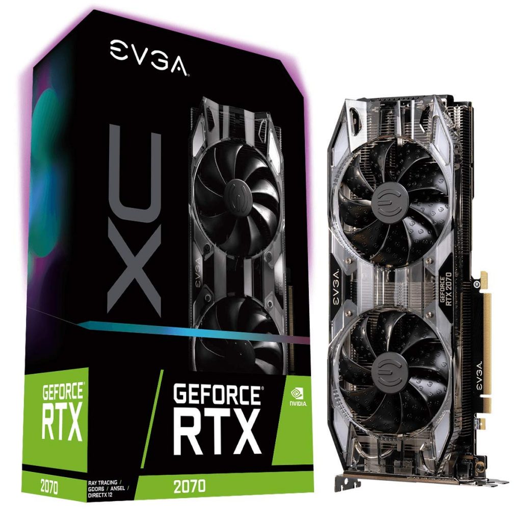 EVGA GeForce RTX 2070 XC Gaming with 8 GB of DDR6 Memory