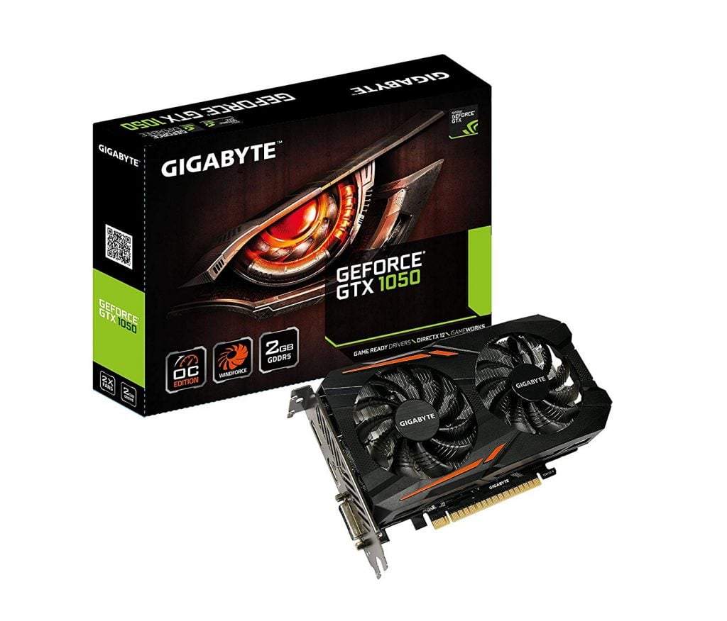 Gigabyte GeForce GTX 1050 2 GB Graphics Card
