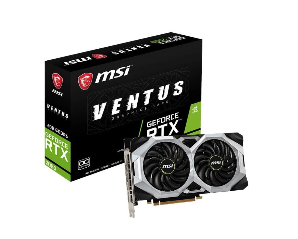 MSI Gaming GeForce RTX 2060 6 GB GDDR6 Graphics Card