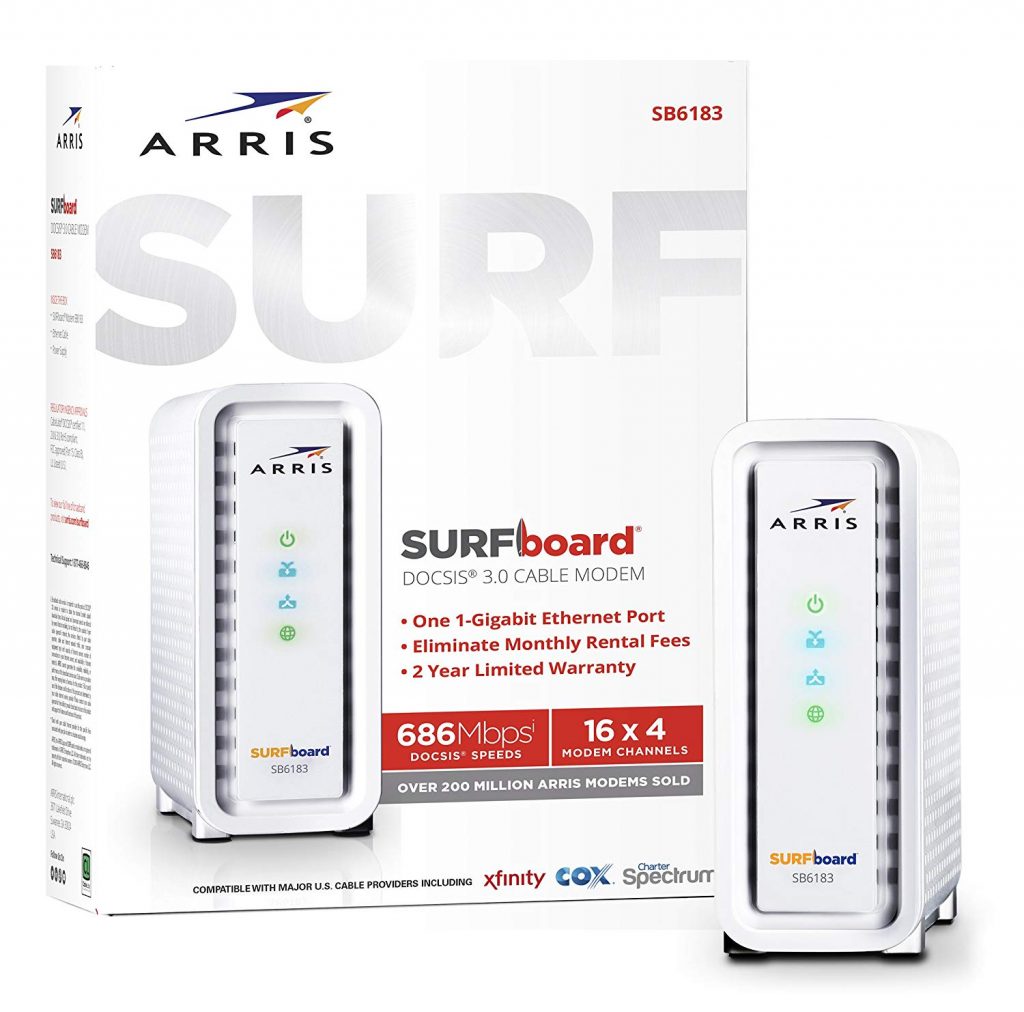 Tabla de surf ARRIS SB6183