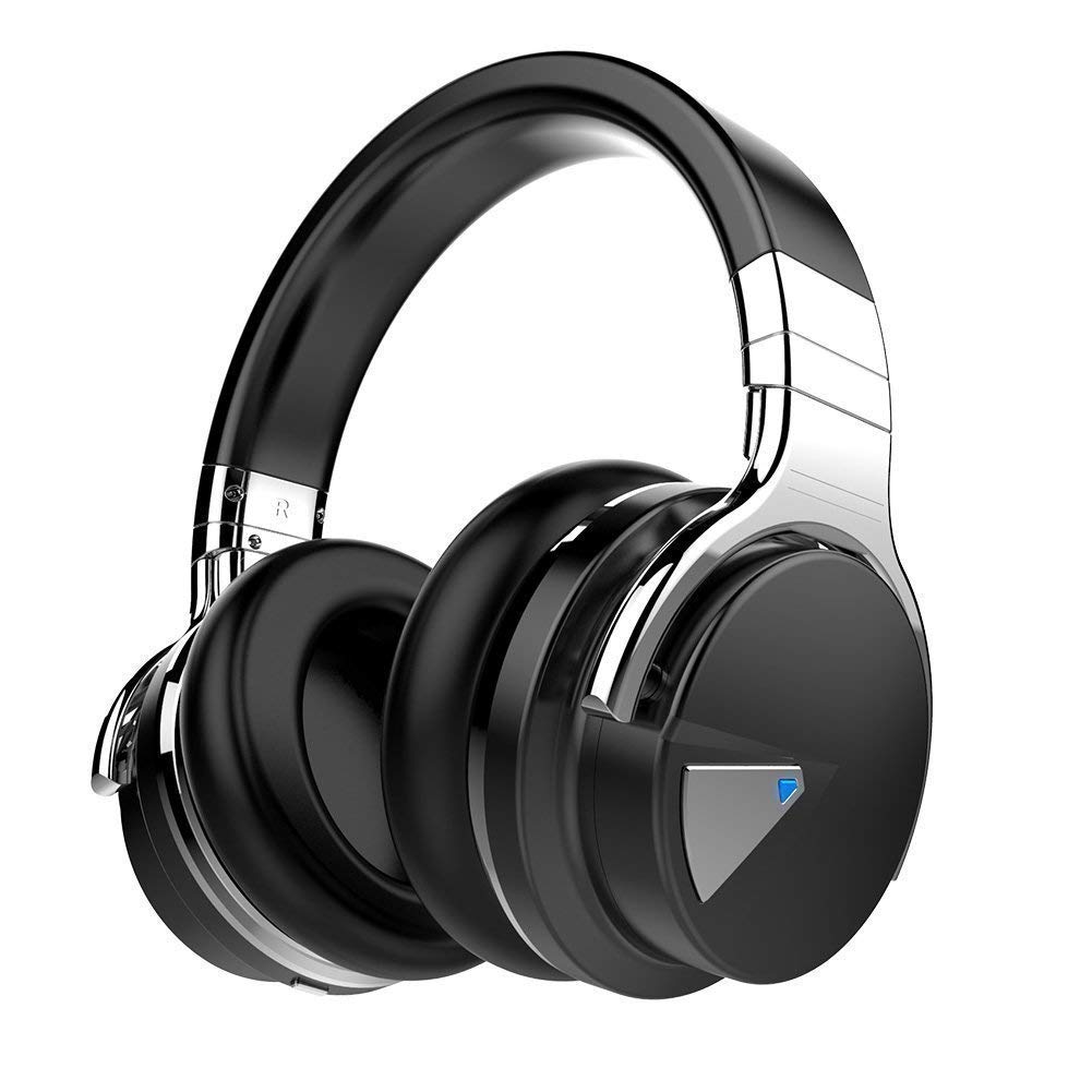 Cowin E7 Active Noise-Cancelling Deep Bass Headphones
