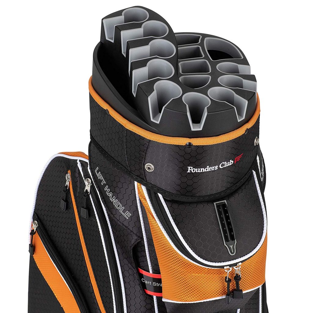 Founders Club Premium Cart Bag (White)