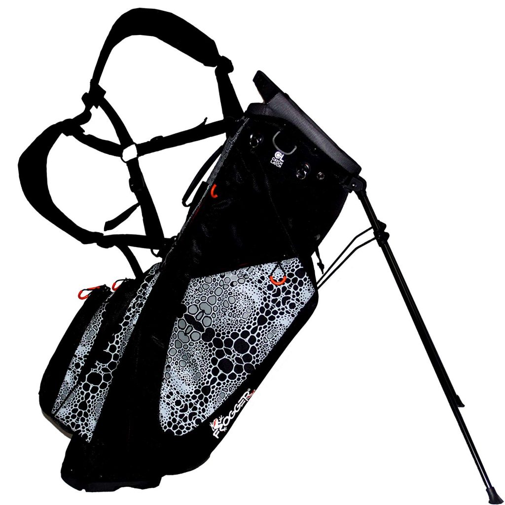 Frogger Golf Function Stand Bag (grigio / nero)