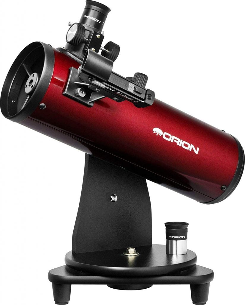 Telescopio reflector de sobremesa Orion 10012 Skyscanner de 100 mm