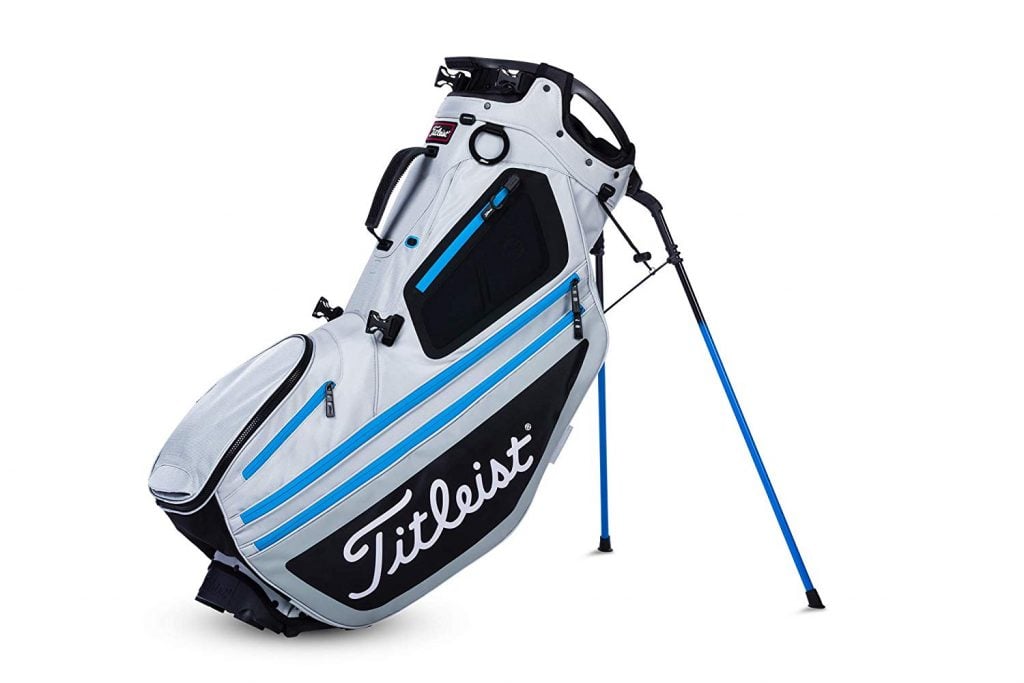 Sacca da golf Titleist Hybrid 5 (bianco blu)