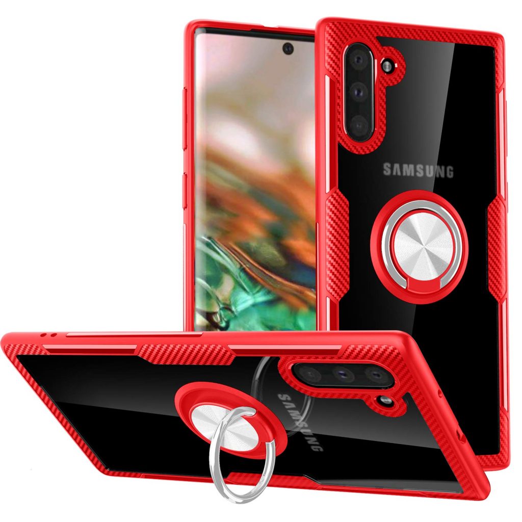 Watache Galaxy Note 10 Case with Ring Grip 