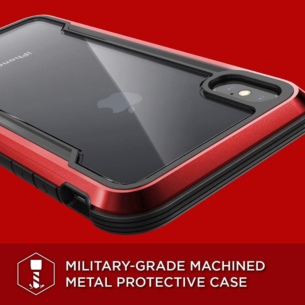 SPIGEN iPhone x XS Funda móvil Funda protección cover case Rugged Armor Black negro