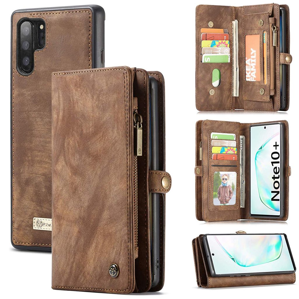 Zttopo Galaxy Note 10 2-in-1 Detachable Wallet Case