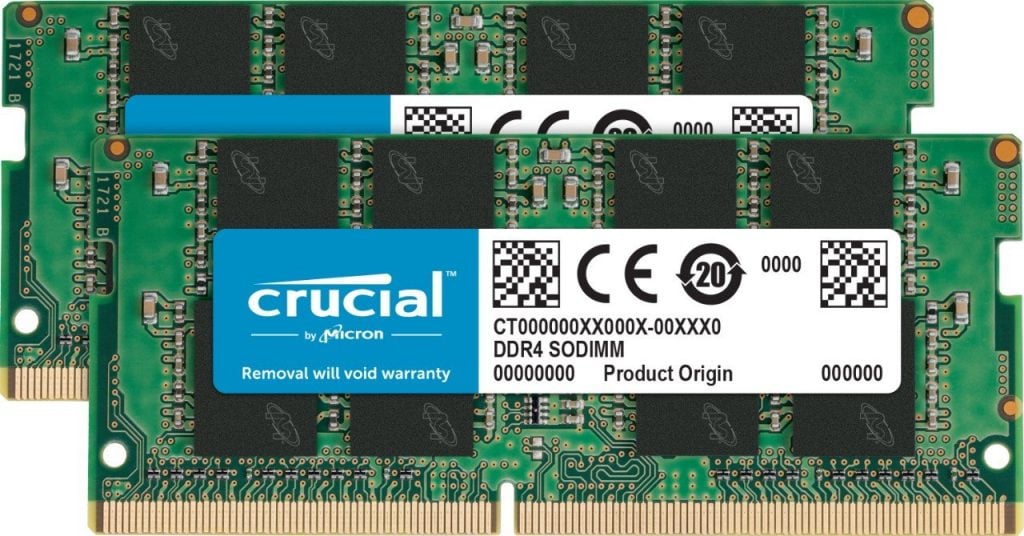 Crucial 32 GB Kit DDR4 2666MT/s RAM 