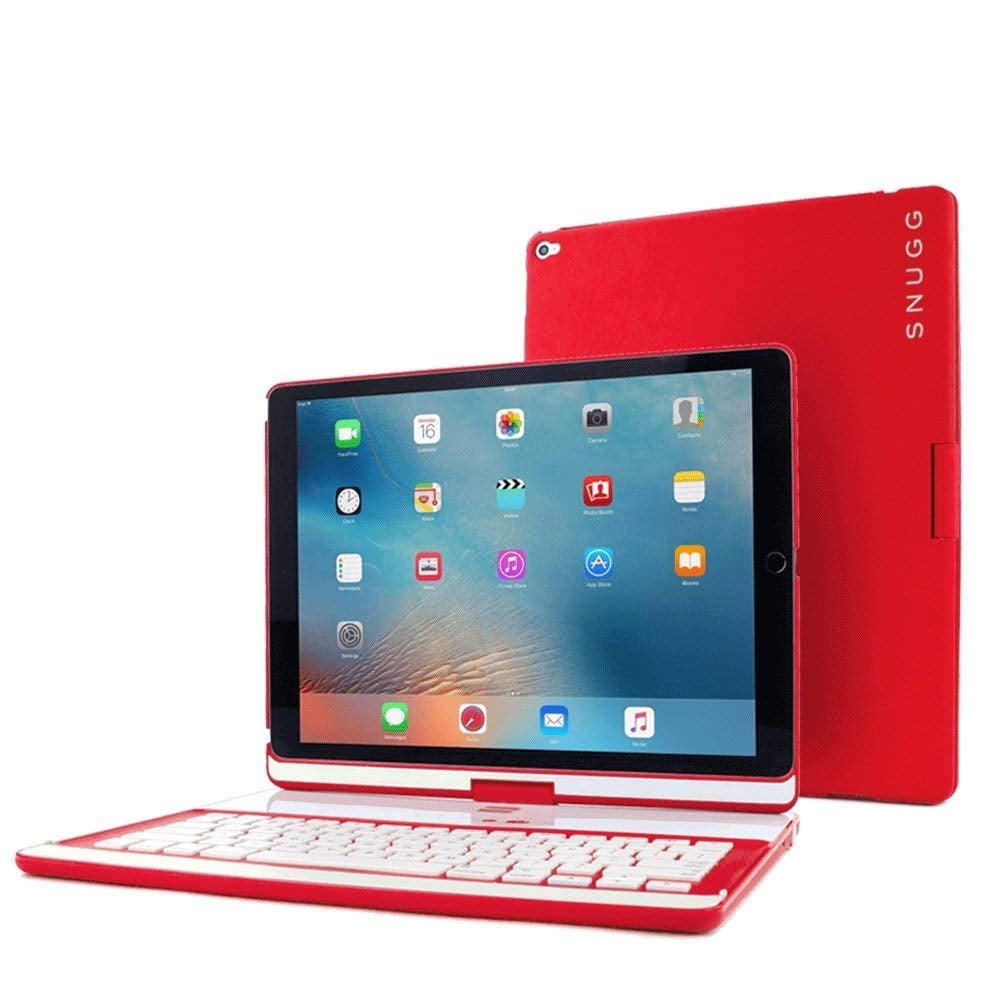 Snugg iPad Pro 12.9 inch Case with Bluetooth Rotatable Keyboard