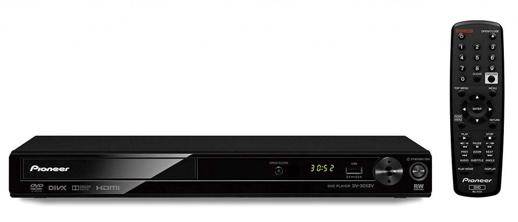 Pioneer DV-3052 High Quality Audio and Video DVD Player