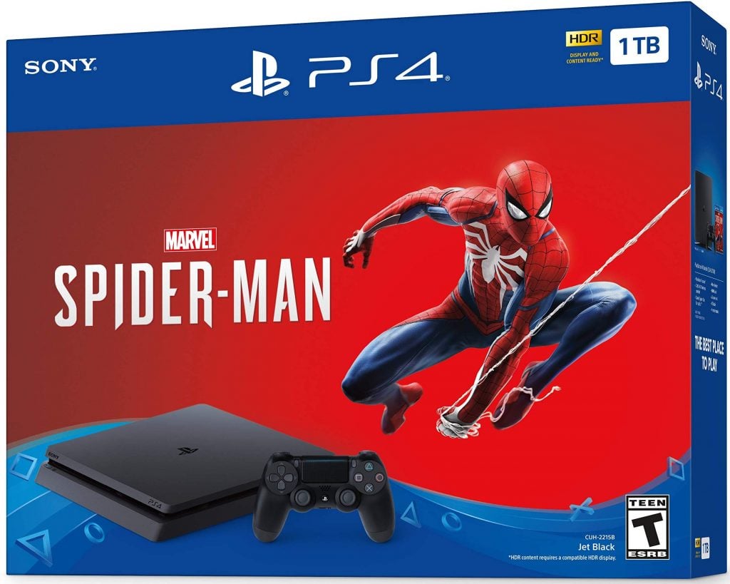 Sony PlayStation 4 Slim 1TB Marvel's Spider-Man Bundle