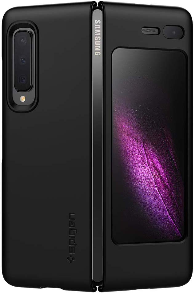 Spigen Thin Fit Galaxy Fold Case Matte Black