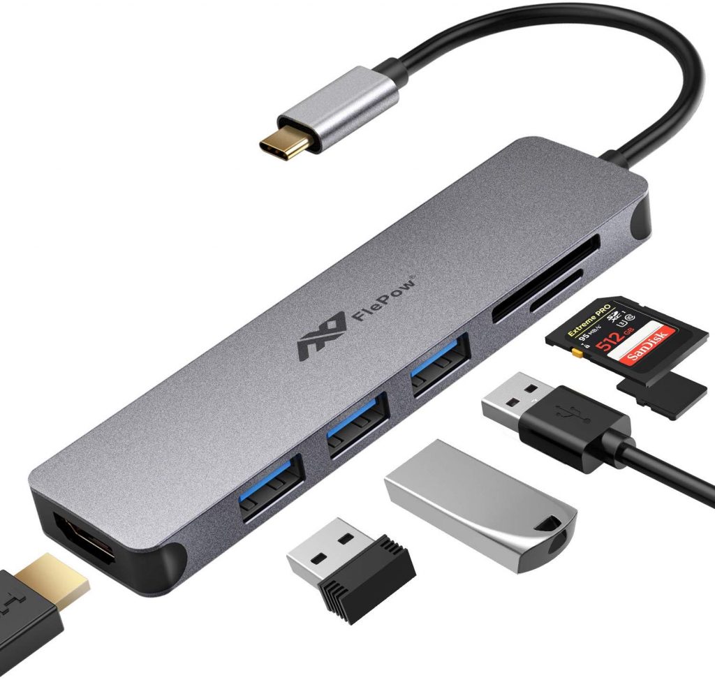 FlePow USB C Hub