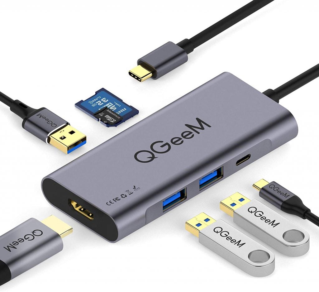 QGeeM USB C Hub