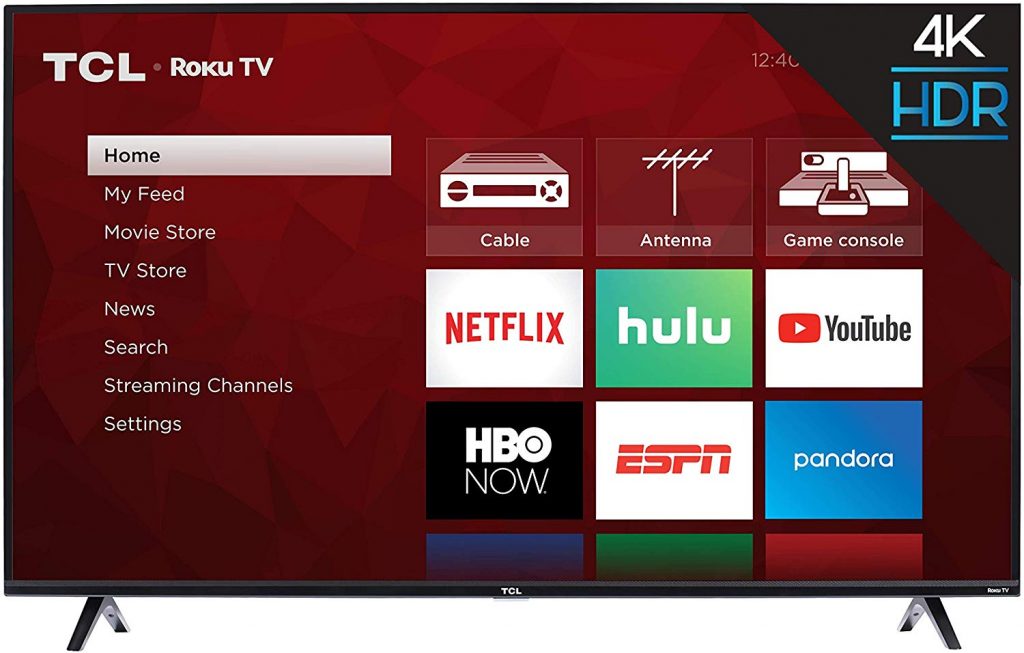 TCL Google Assistant Compatible 4K TV