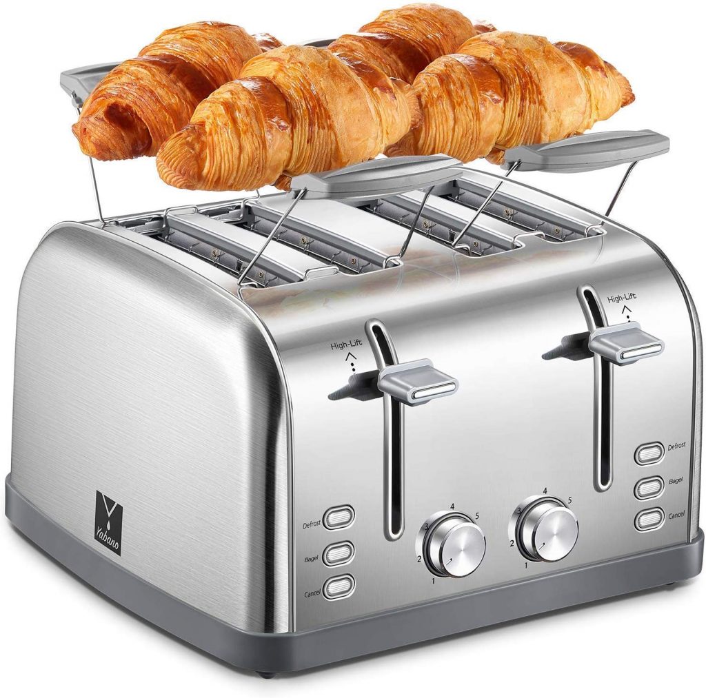 Yabano 4-Scheiben Toaster