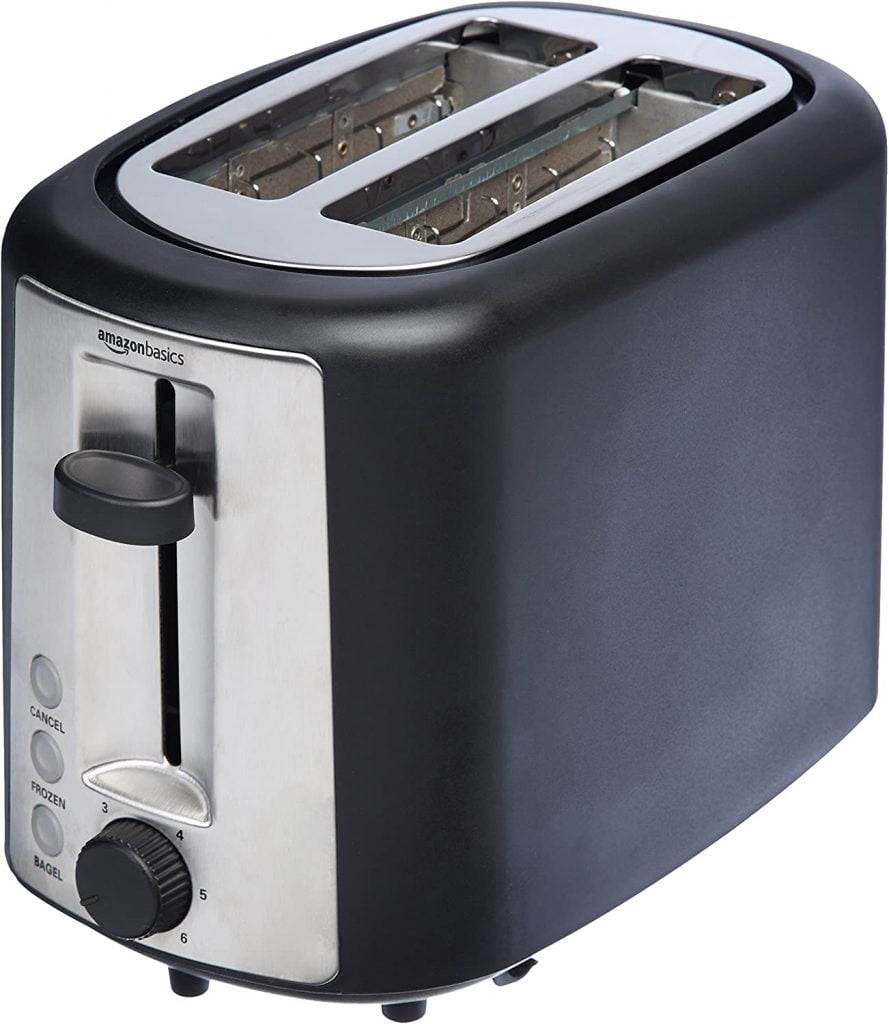 AmazonBasics 2 slice Toaster