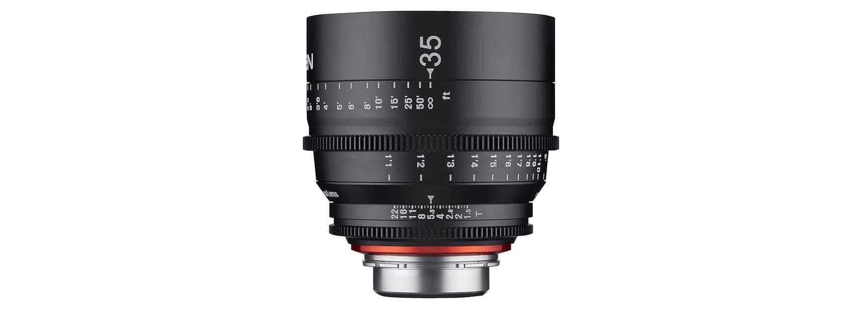 Amazon discounts the Rokinon Xeen 35mm T1.5 cine lens to $716.40