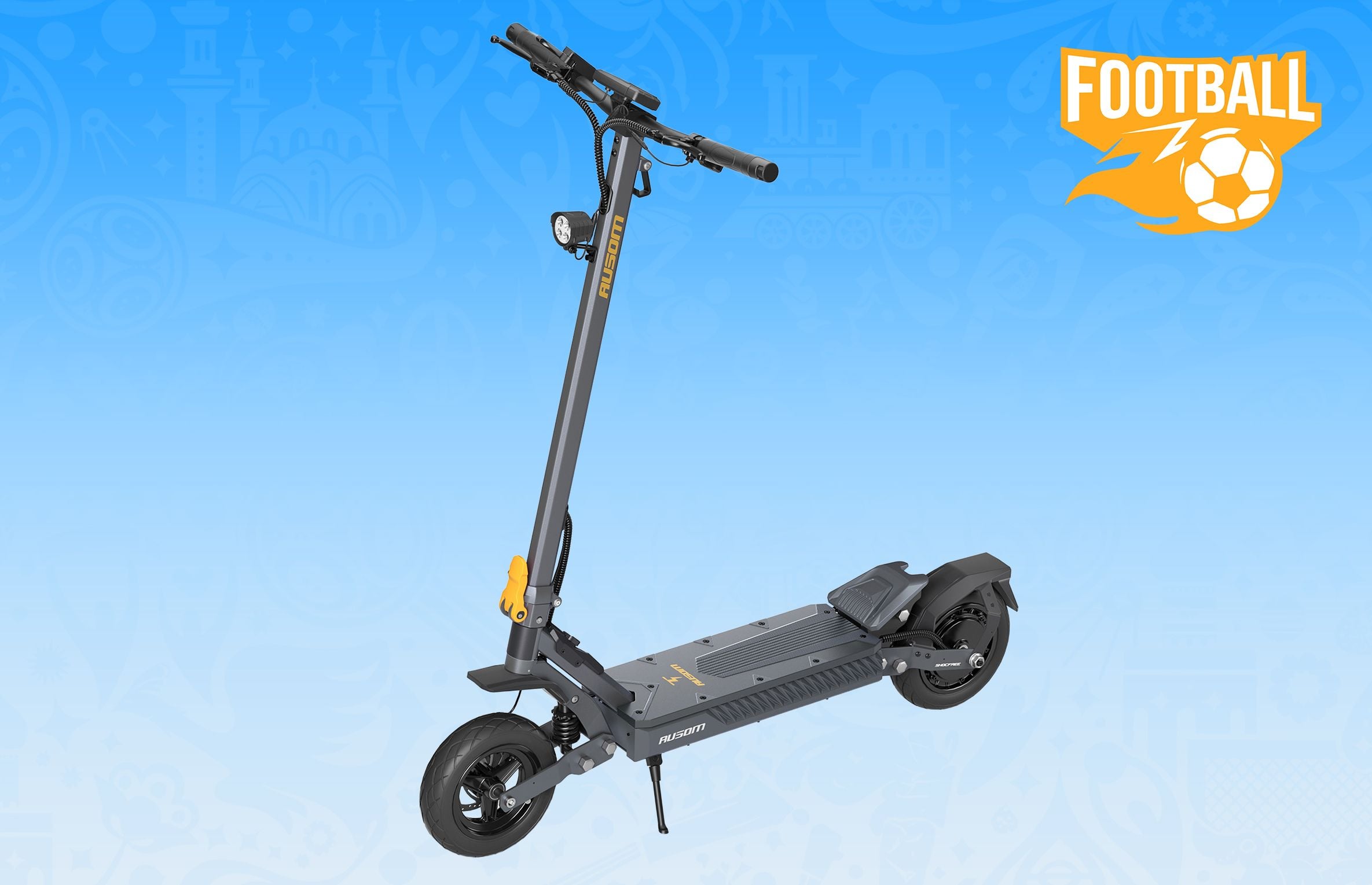 Ausom Discounts Three Electric Scooters for Its Summer Soccer Season Sale