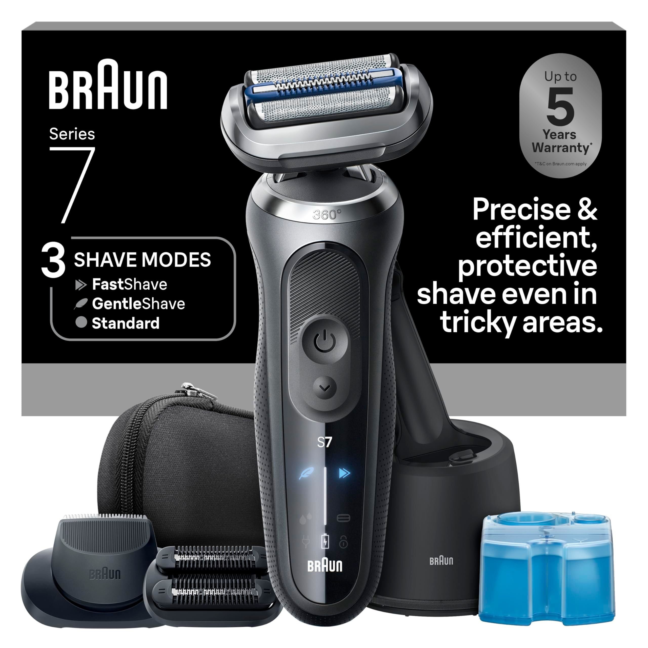 Braun Series 7 electric shaver