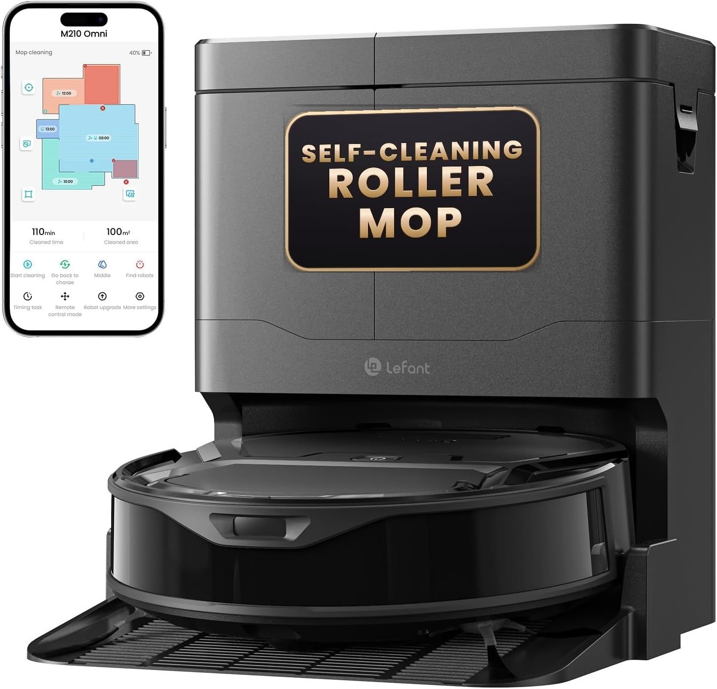Lefant M210 OMNI Robot Vacuum and Mop