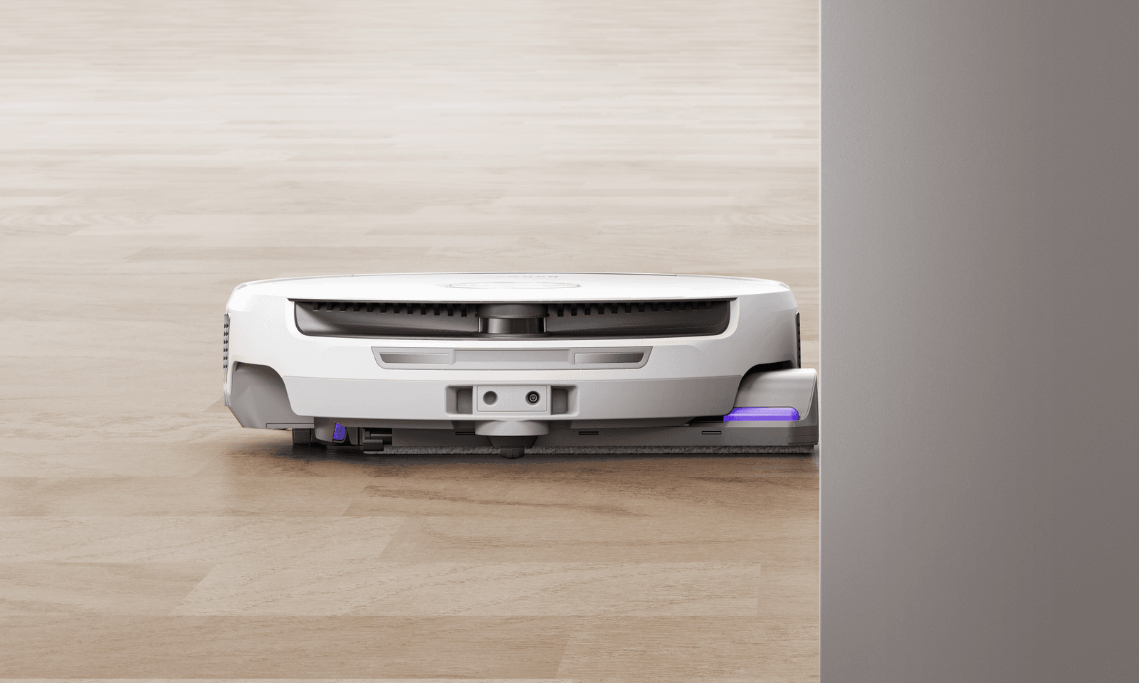 Narwal Freo 20 Edge extending its track mop along a wall