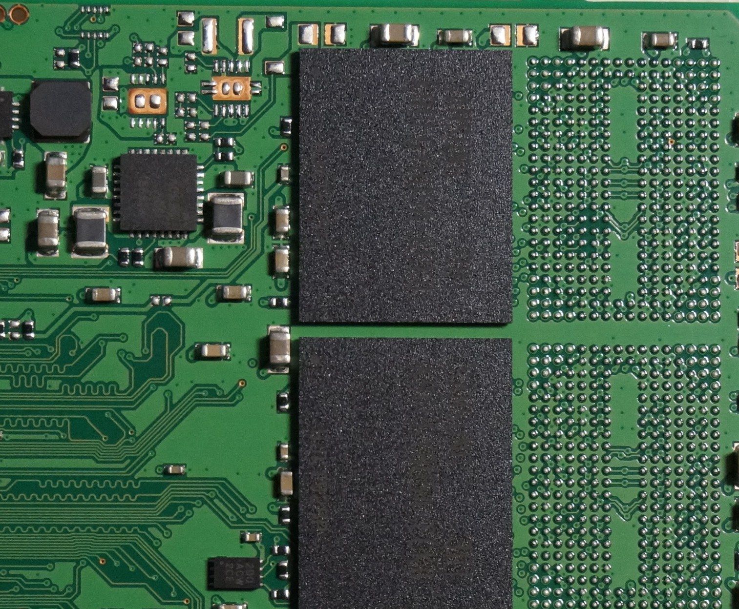 Defragmenting an SSD by hand