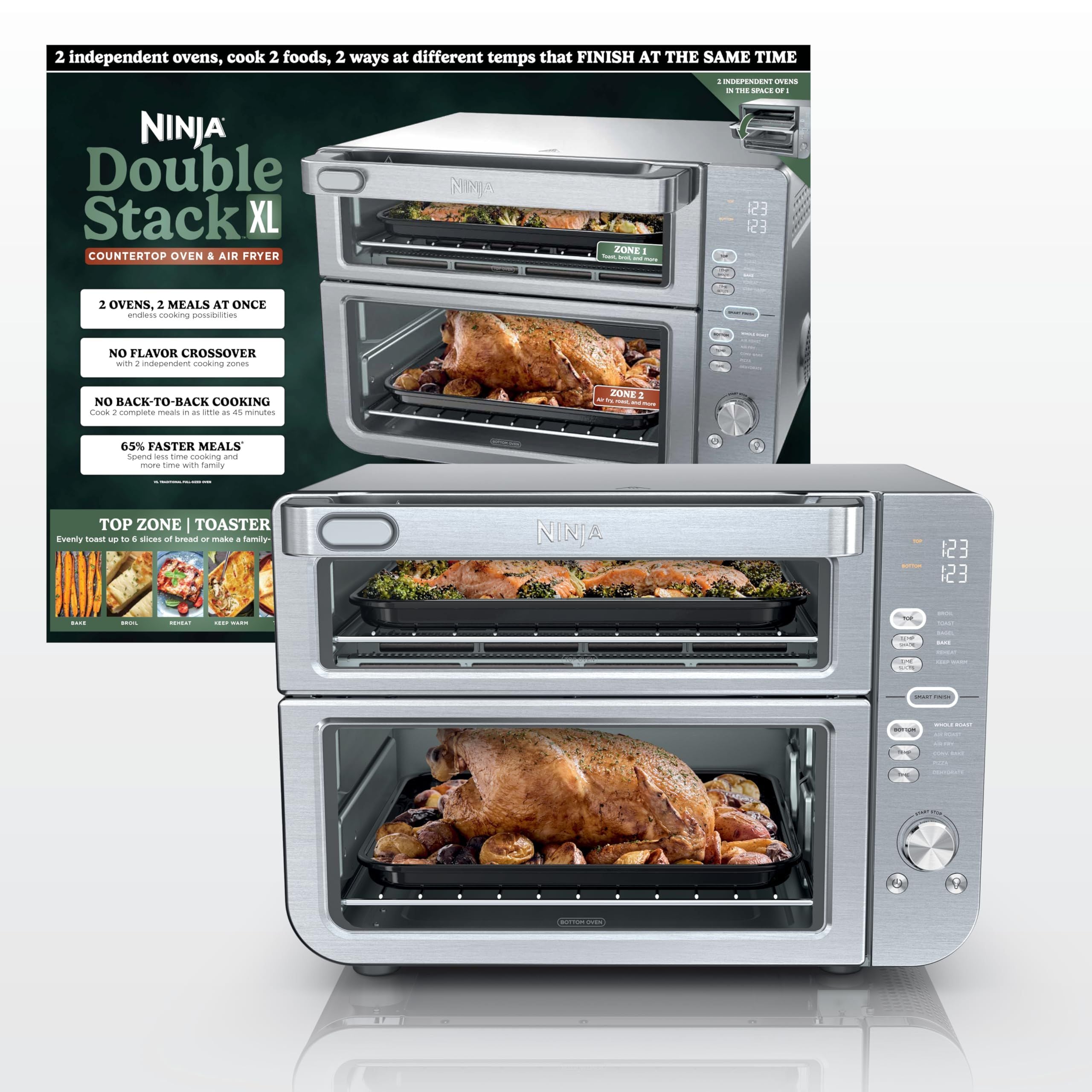 Ninja Air Fryer Toaster Oven Combo